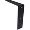 Ekena Millwork Countertop Support Steel Heavy Duty Bracket, Powder Coated Black 2 1/2"W x 12"D x 10"H BKTM02X12X10CSPBL - alternate 9
